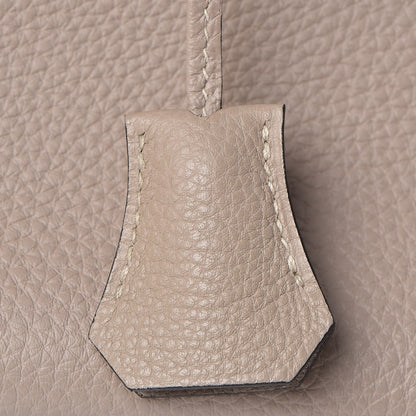 Hermes Taurillon Clemence Birkin 35 Gris Tourterelle 21 of 33
