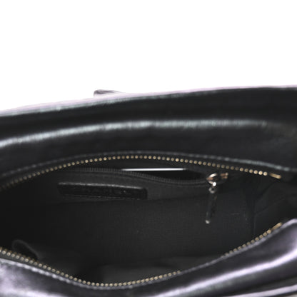 Chanel Iridescent Aged Calfskin Quilted Small Gabrielle Hobo Black 4 of 9