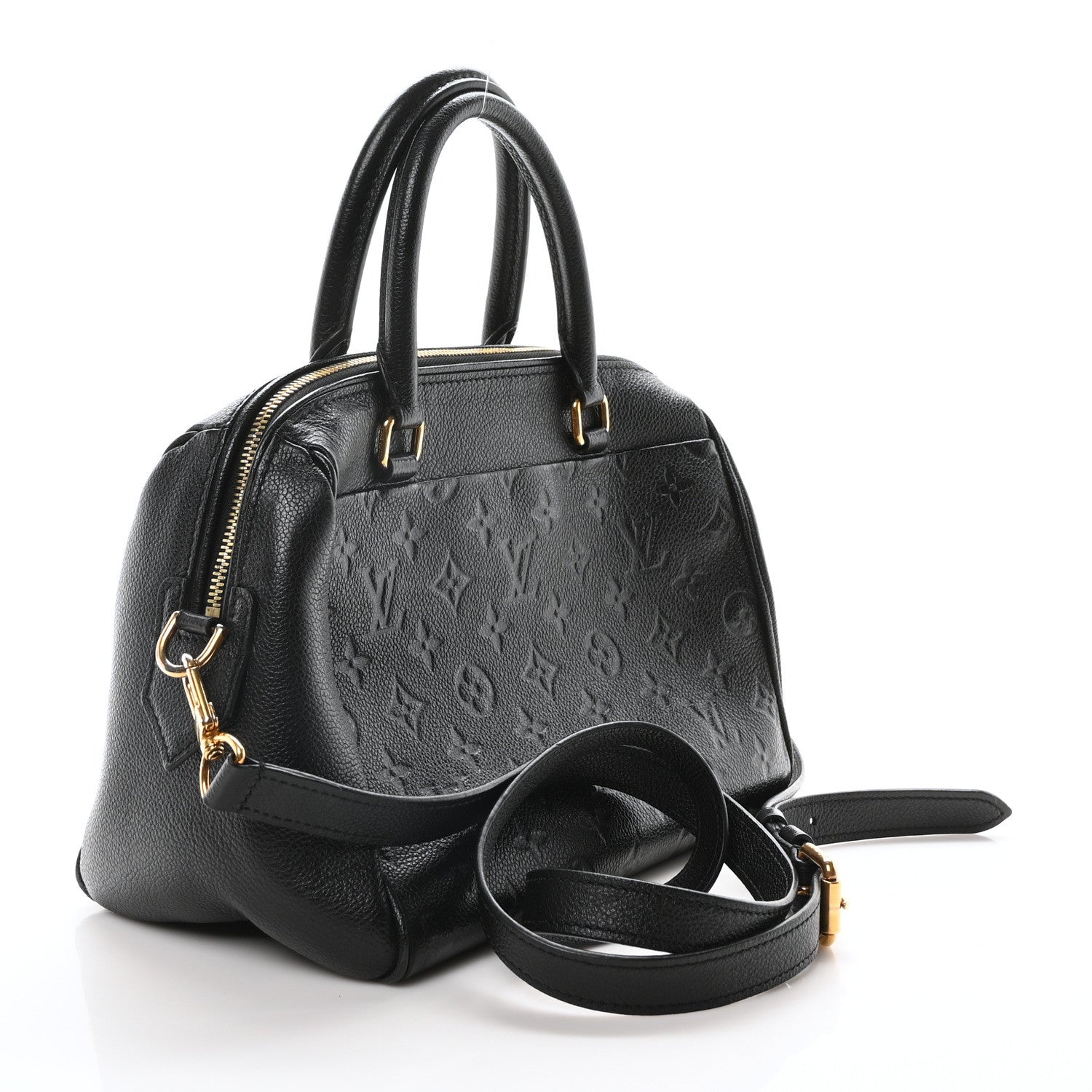 Louis Vuitton Empreinte Speedy Bandouliere 25 NM Black 3 of 9