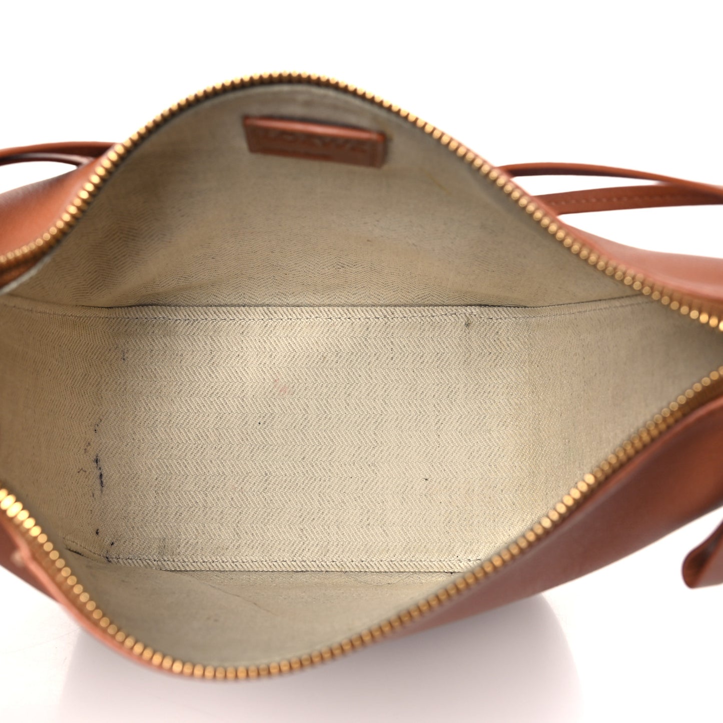 Calfskin Mini Hammock Hobo Tan