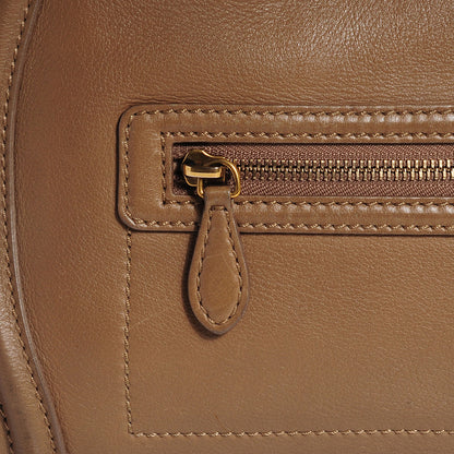 Celine Smooth Calfskin Mini Luggage Camel 8 of 14