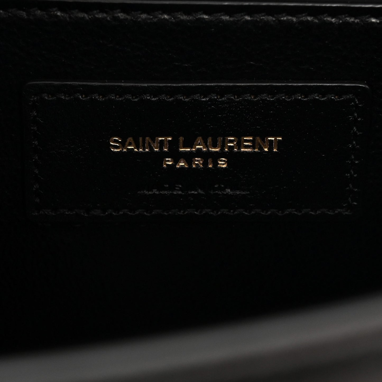 Smooth Calfskin Manhattan Shoulder Bag Black