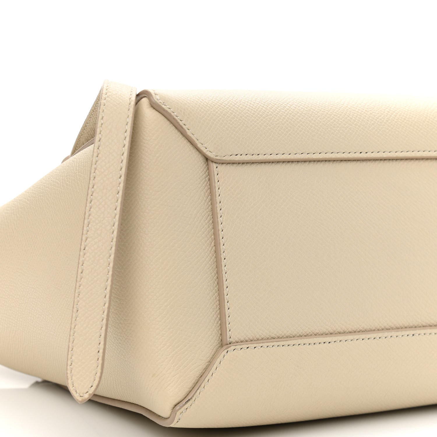 Celine Grained Calfskin Nano Belt Bag Linen 9 of 10