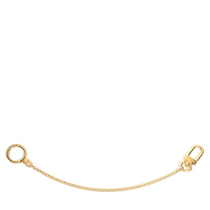 Louis Vuitton Metal Pochette Extender Key Ring Chain Gold 1 of 5