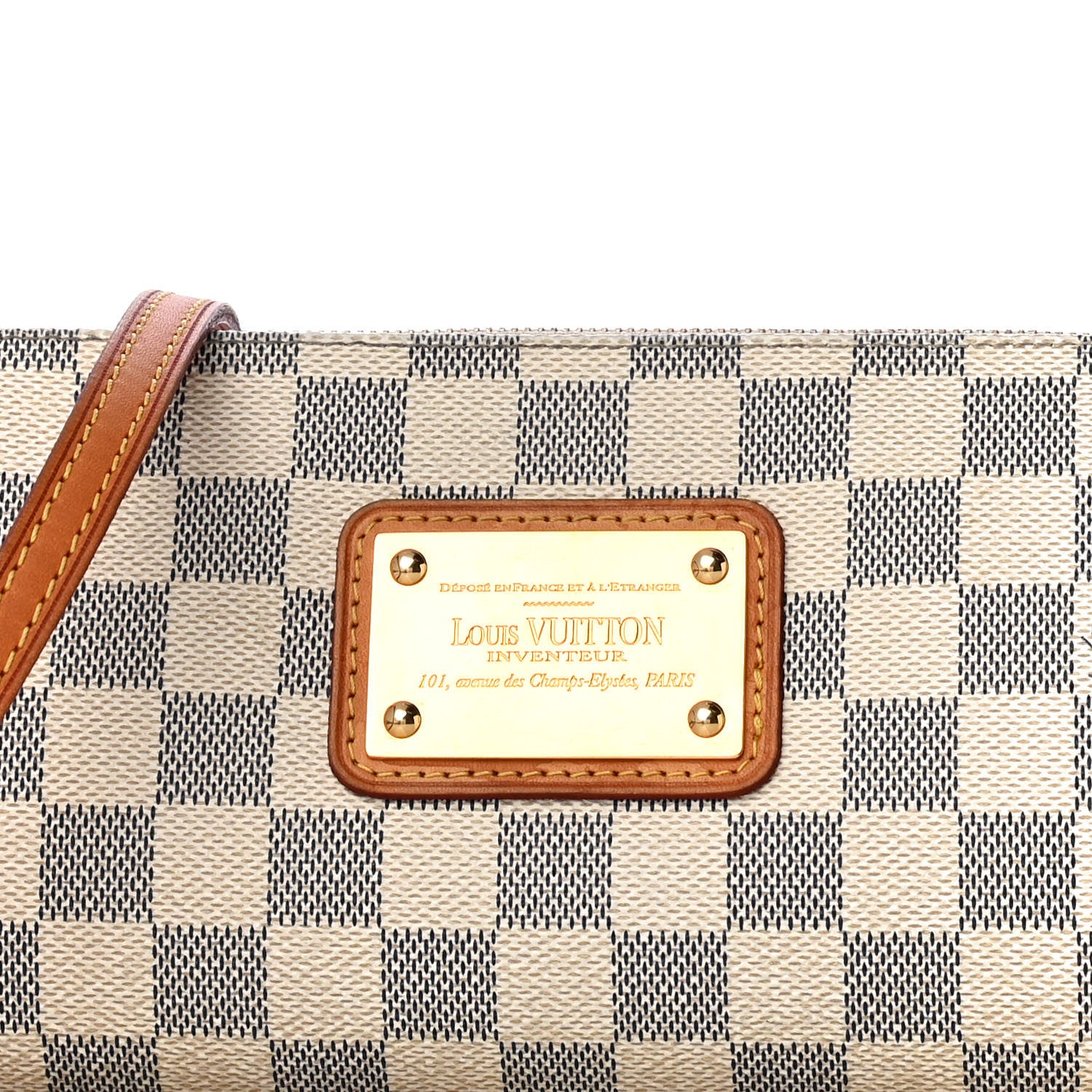 Louis Vuitton Damier Azur Eva Clutch 8 of 12