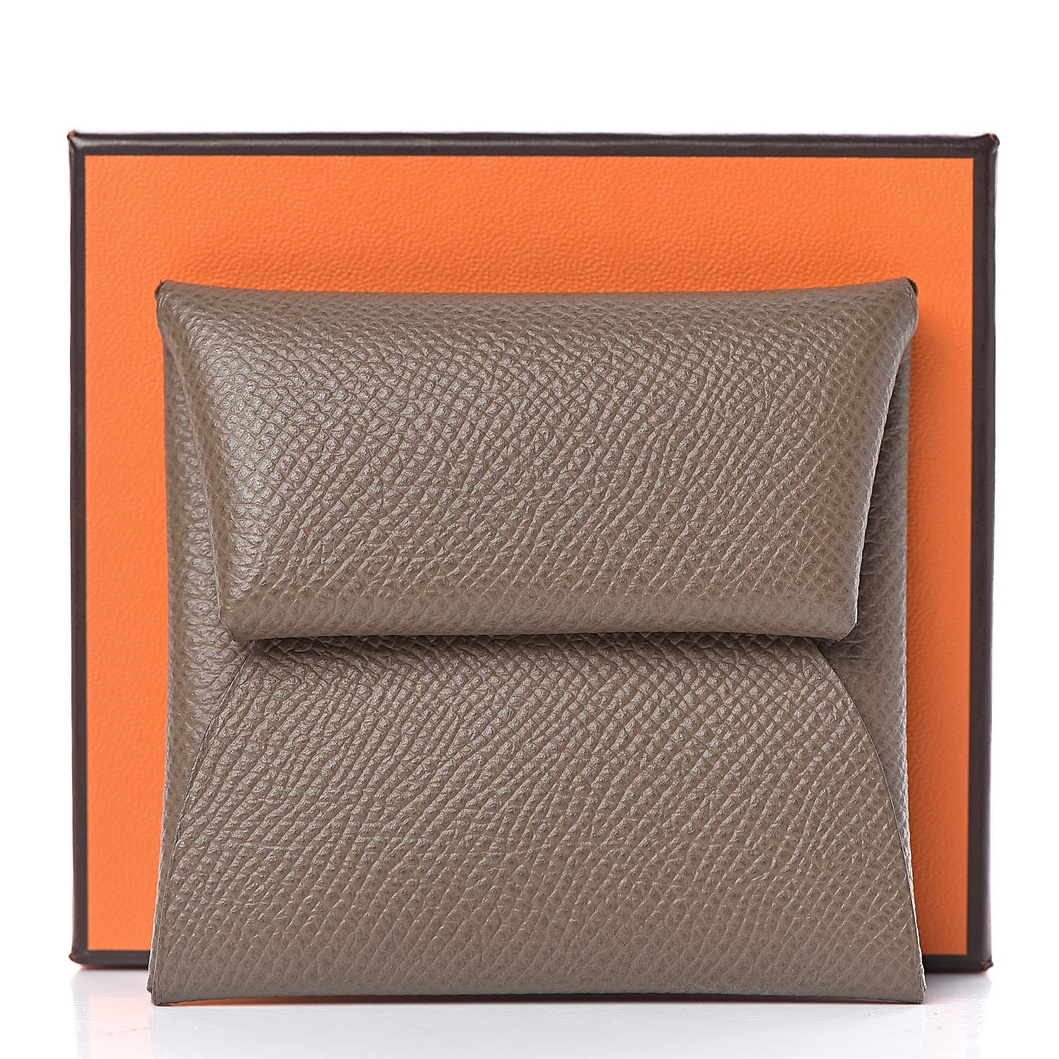 Hermes Epsom Bastia Coin Purse Etoupe 8 of 8