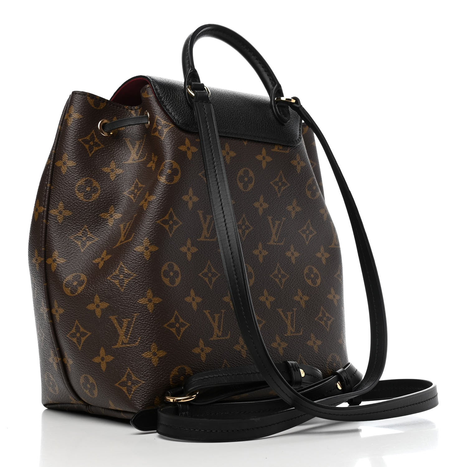 Louis Vuitton Monogram Montsouris PM Black 2 of 4