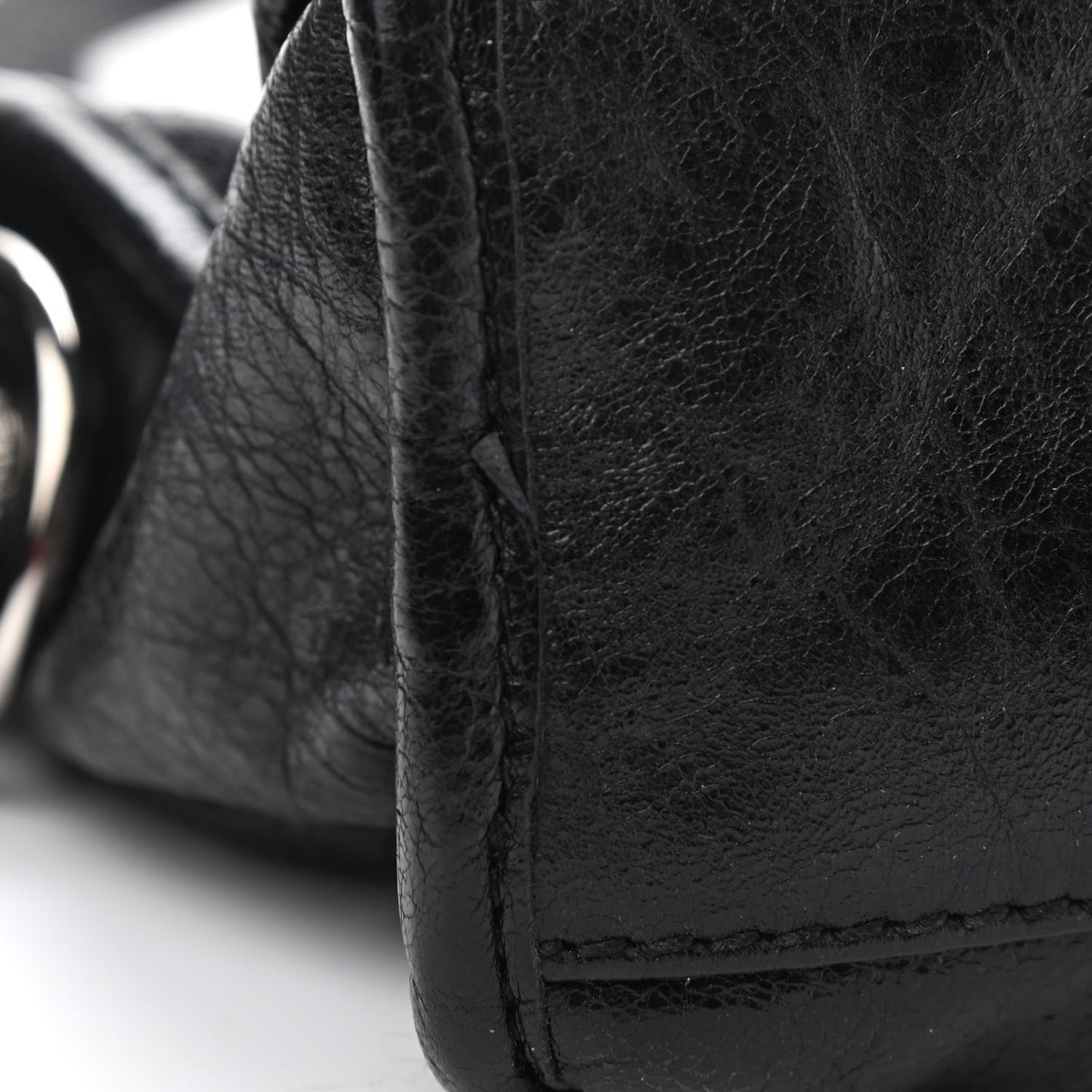 Agneau Giant 12 Silver Hardware Mini City Black