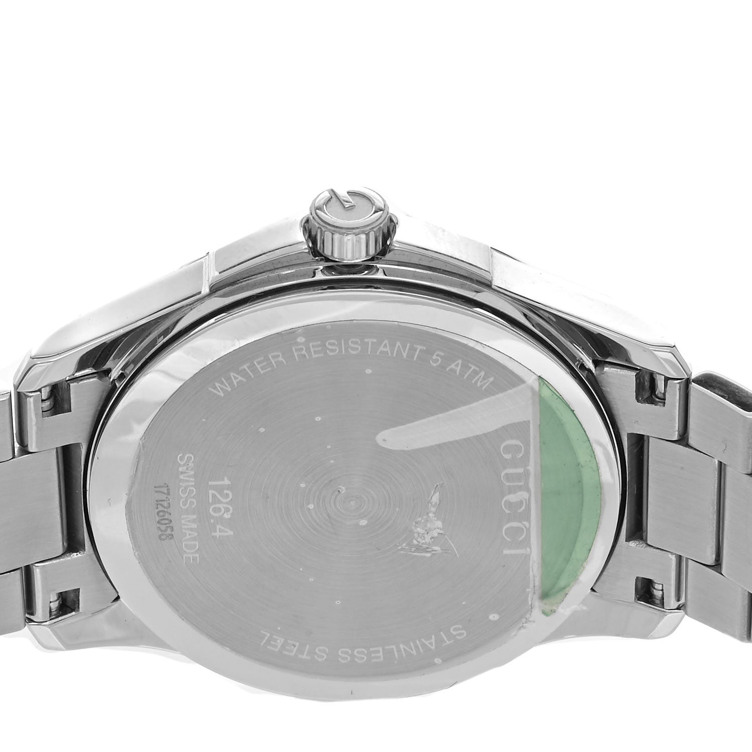 Gucci Stainless Steel 38mm G-Timeless Diamante Quartz Watch 4 of 5