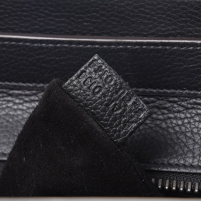Celine Drummed Calfskin Micro Luggage Black 7 of 9