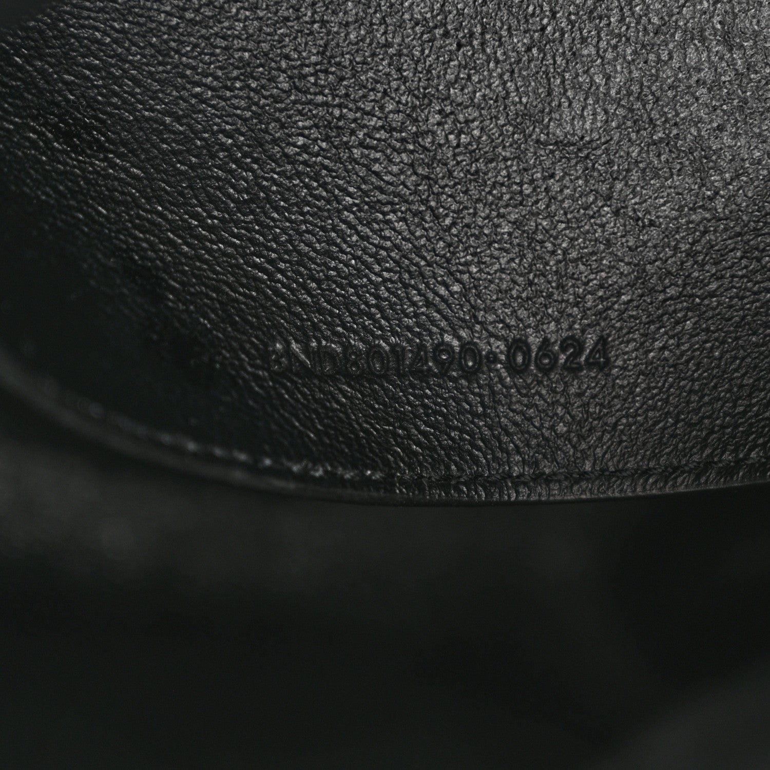 Saint Laurent Lambskin Monogram Large Pouch On Strap Black 8 of 17