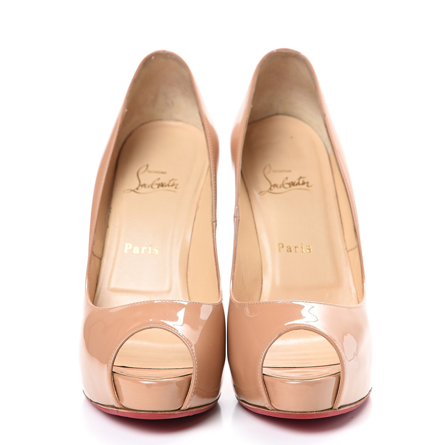 Patent New Very Prive 120 Pumps 40 Nude