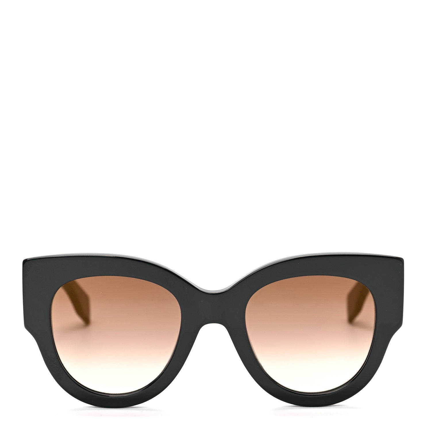 Fendi Acetate Facets Oversized Sunglasses FF 0264/S Havana 2 of 6