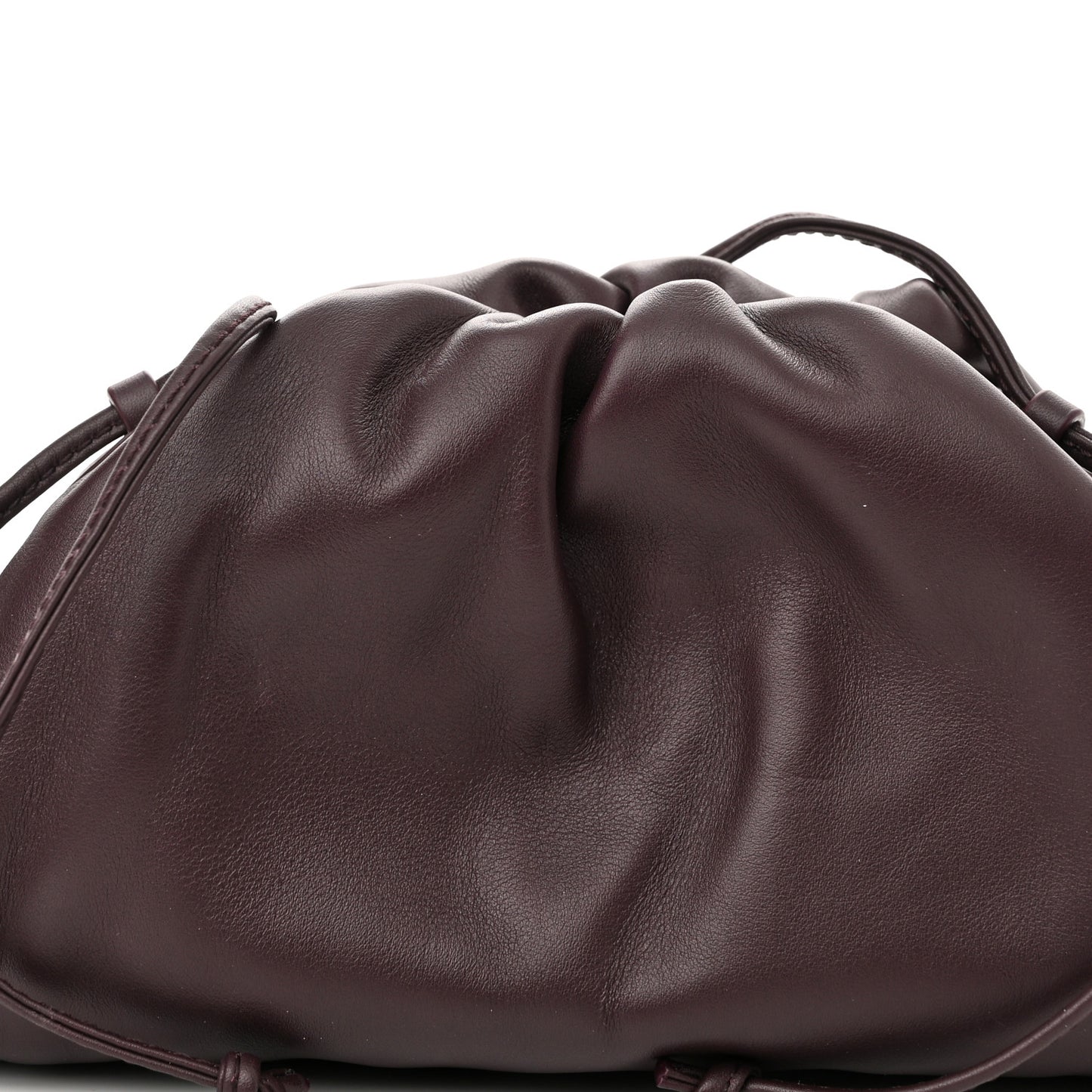 Butter Calfskin The Mini Pouch Grape