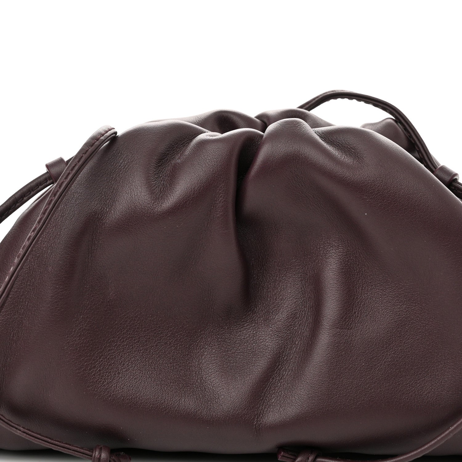 Bottega Veneta Butter Calfskin The Mini Pouch Grape 9 of 11