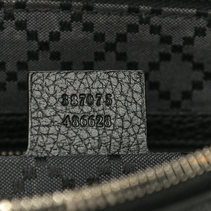 Gucci Pebbled Calfskin Clutch Black 6 of 14