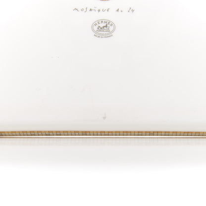 Hermes Porcelain Mosaique au 24 Sushi Plate 4 of 6