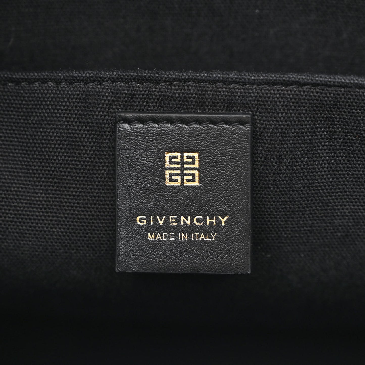 Canvas Logo 4G Embossed Medium Tote Beige Black