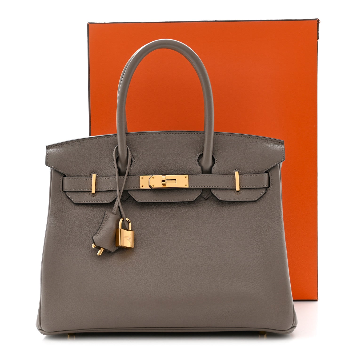 Hermes Taurillon Novillo Birkin 30 Gris Asphalte 11 of 11