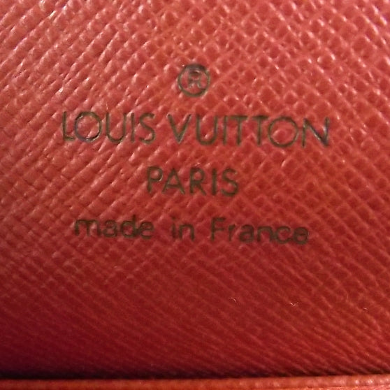 Louis Vuitton Damier Ebene Tribeca Long 10 of 11