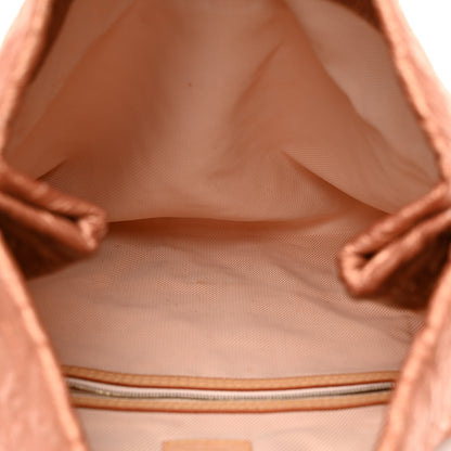 Louis Vuitton Jacquard Quilted Monogram Limelight Clutch GM Rose Gold 5 of 8