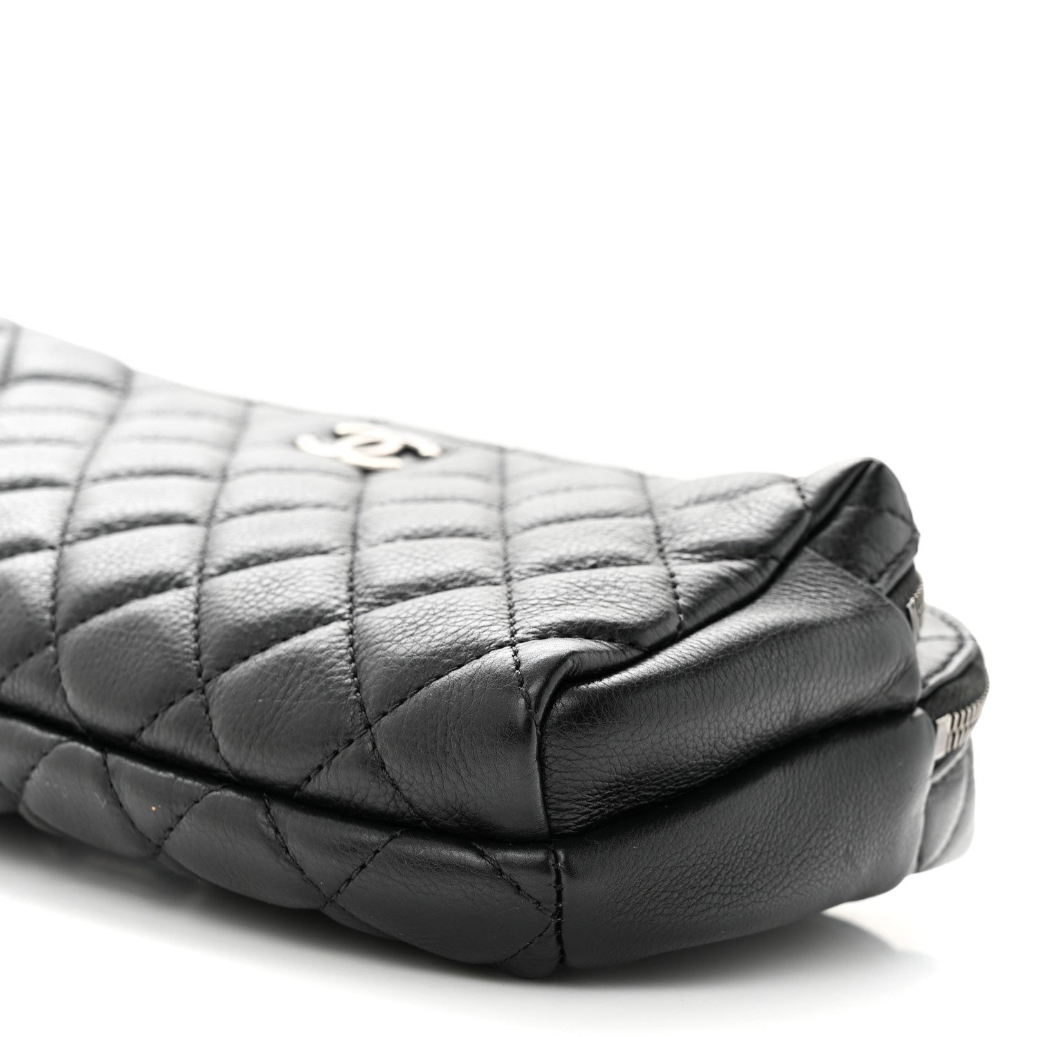 Chanel Calfskin Quilted Waist Bag Black 11 of 11