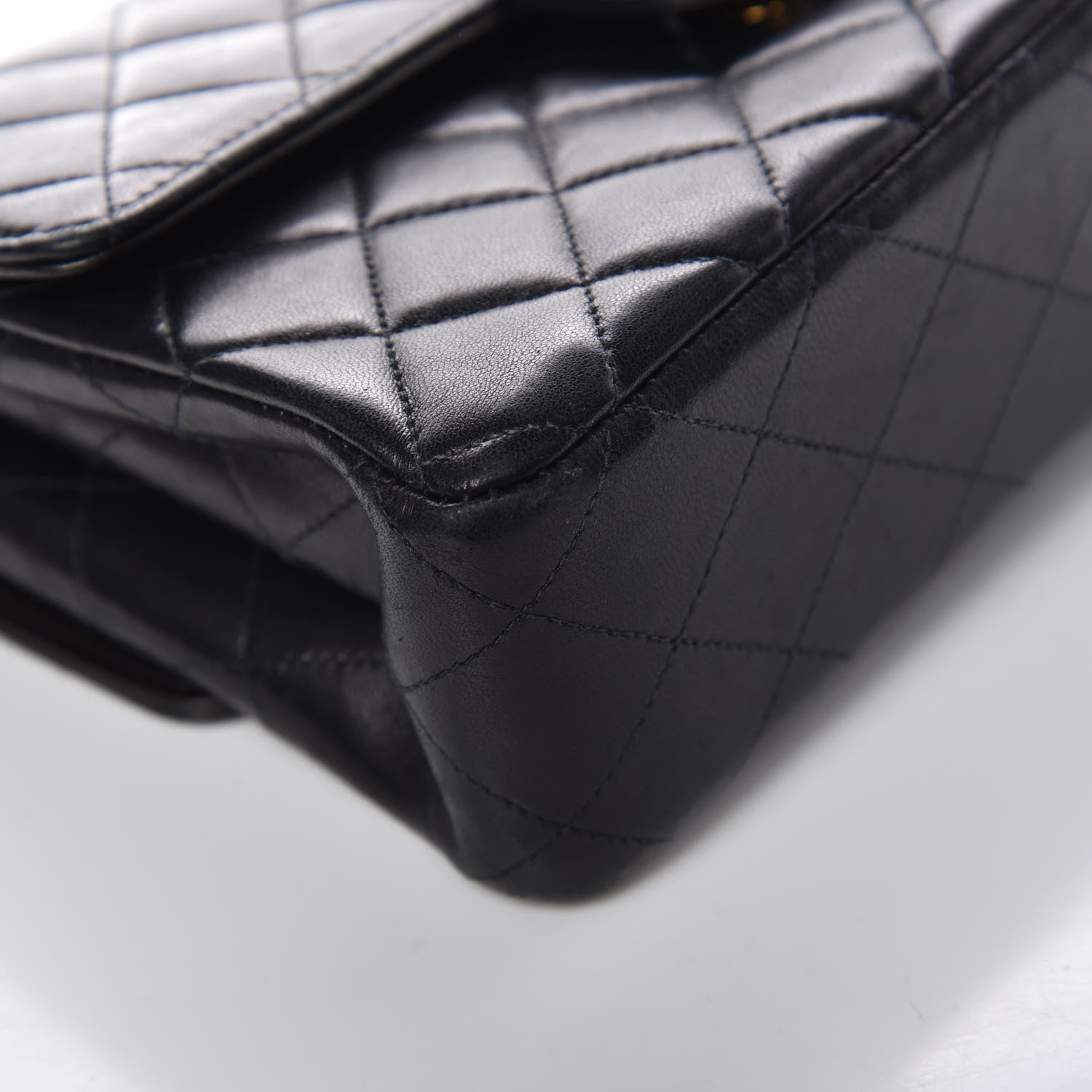Chanel Lambskin Quilted Small Double Sided Flap Black 11 of 15