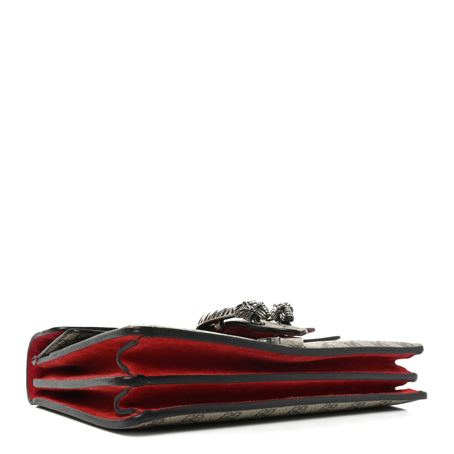Gucci GG Supreme Monogram Small Dionysus Shoulder Bag Red 4 of 10