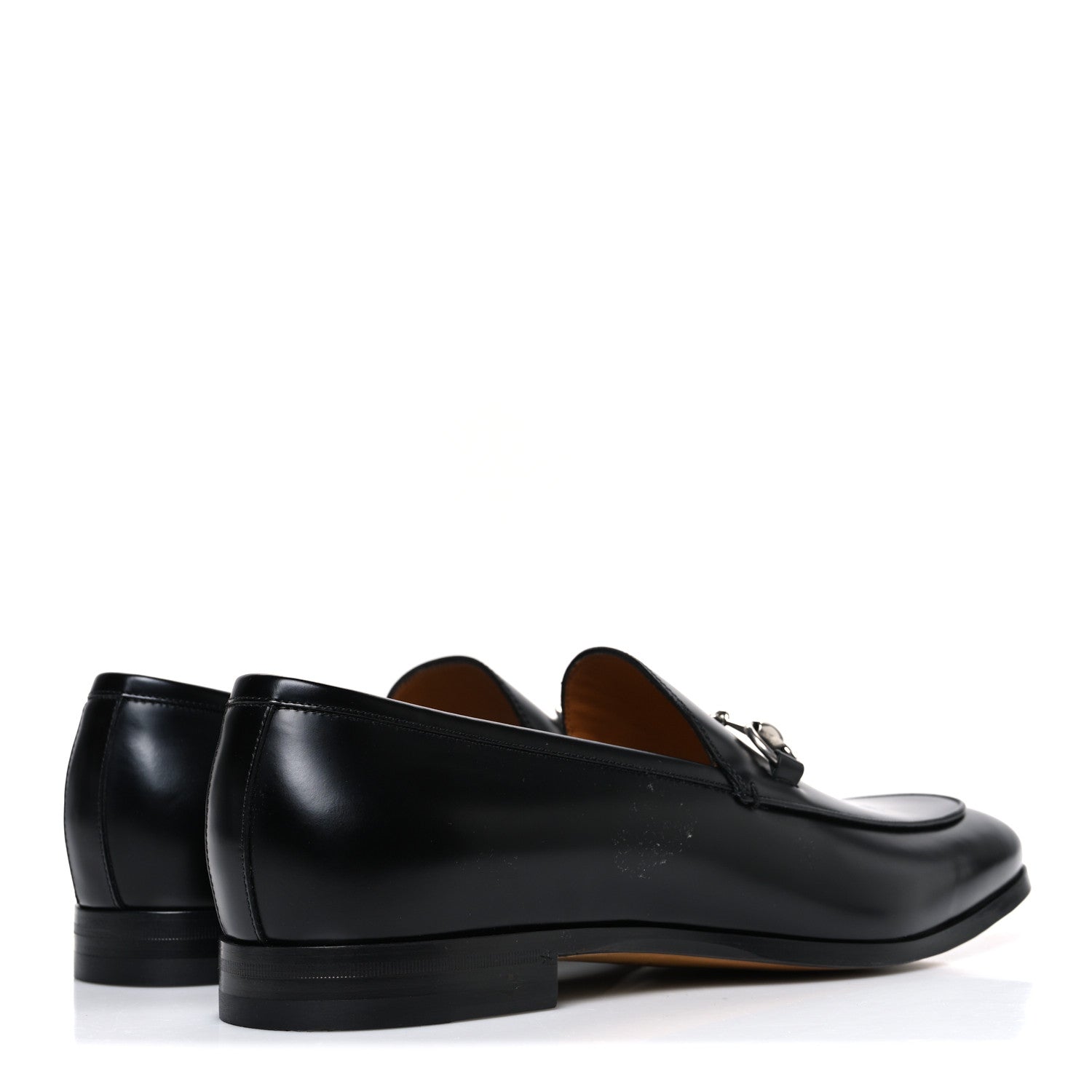 Gucci Betis Glamour Calfskin Mens Jordaan Loafers 11.5 Black 5 of 12