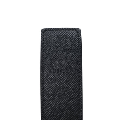 Louis Vuitton Calfskin Monogram 40mm LV Initiales Reversible Belt 85/34 Black 5 of 6