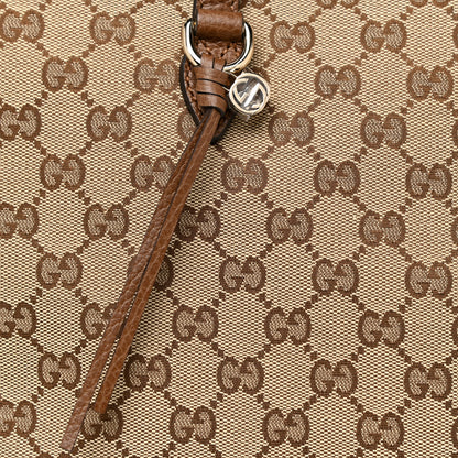 Gucci Monogram Medium Bree Zippered Tote Beige Tabacco 13 of 13