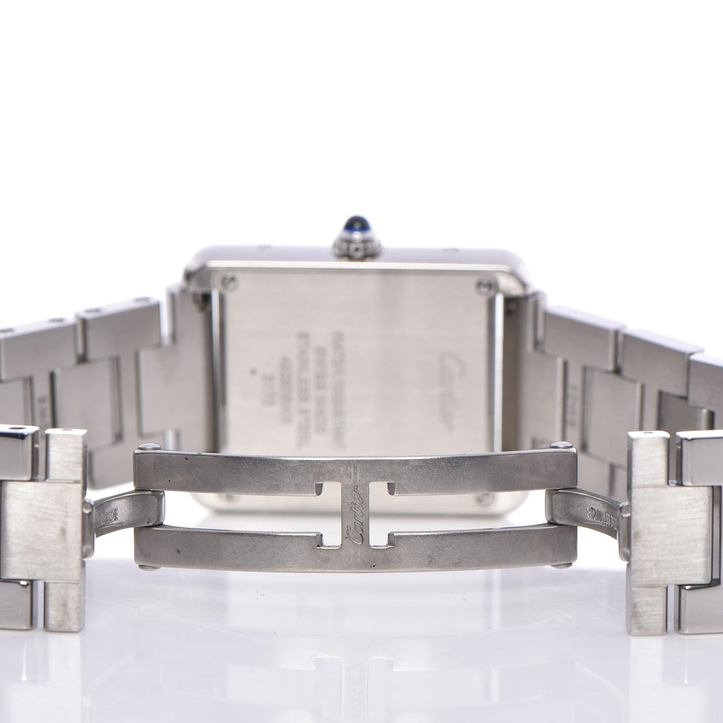 Stainless Steel 24mm Tank Solo Quartz Watch