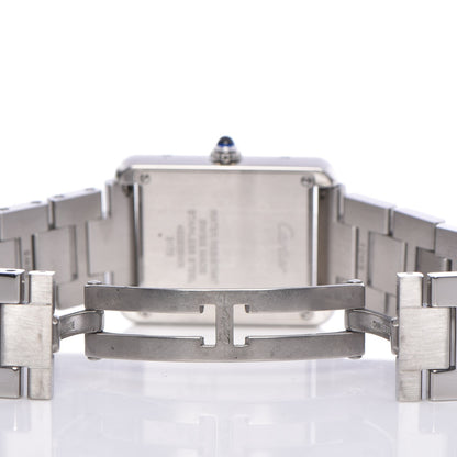 Cartier Stainless Steel 24mm Tank Solo Quartz Watch 7 of 13