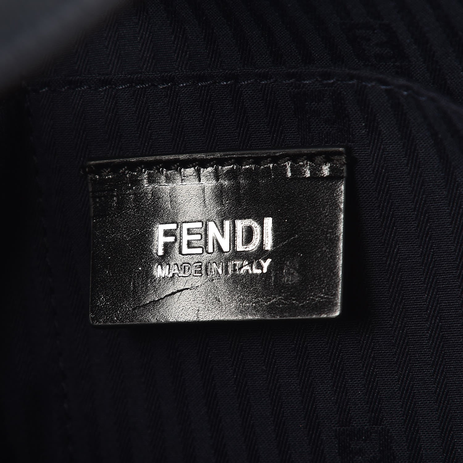 Fendi Vitello Elite Regular 2Jours Tote Lavagna 7 of 14