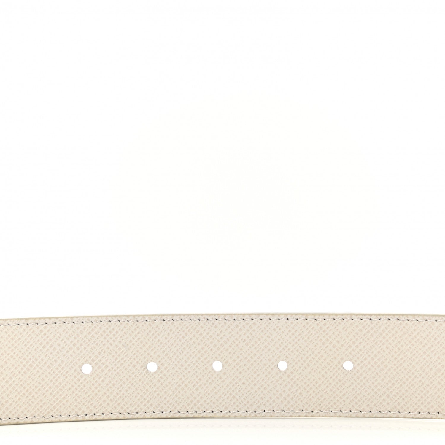 Louis Vuitton Taiga Monogram 40mm LV Initiales Belt 90 34 White 5 of 7