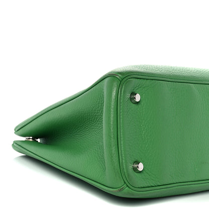 Christian Dior Bullcalf Large Diorissimo Tote Green 9 of 12