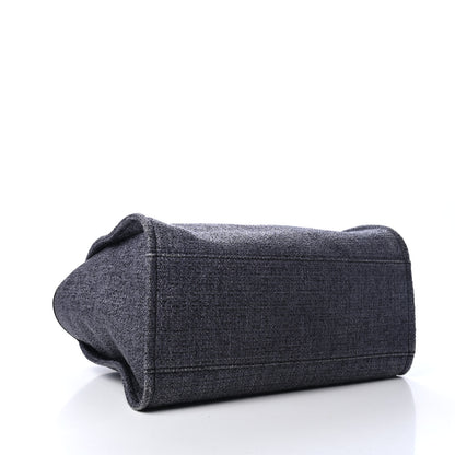 Chanel Lurex Boucle Medium Deauville Tote Black 3 of 4