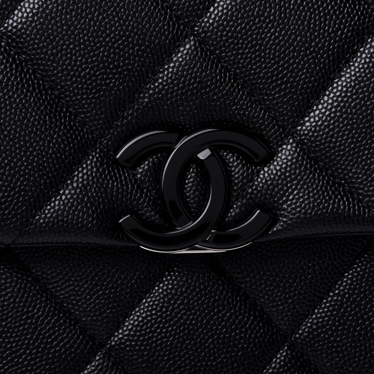 Caviar Quilted My Everything Flap Black