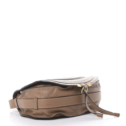 Chloe Calfskin Medium Marcie Round Crossbody Bag Nut 3 of 14