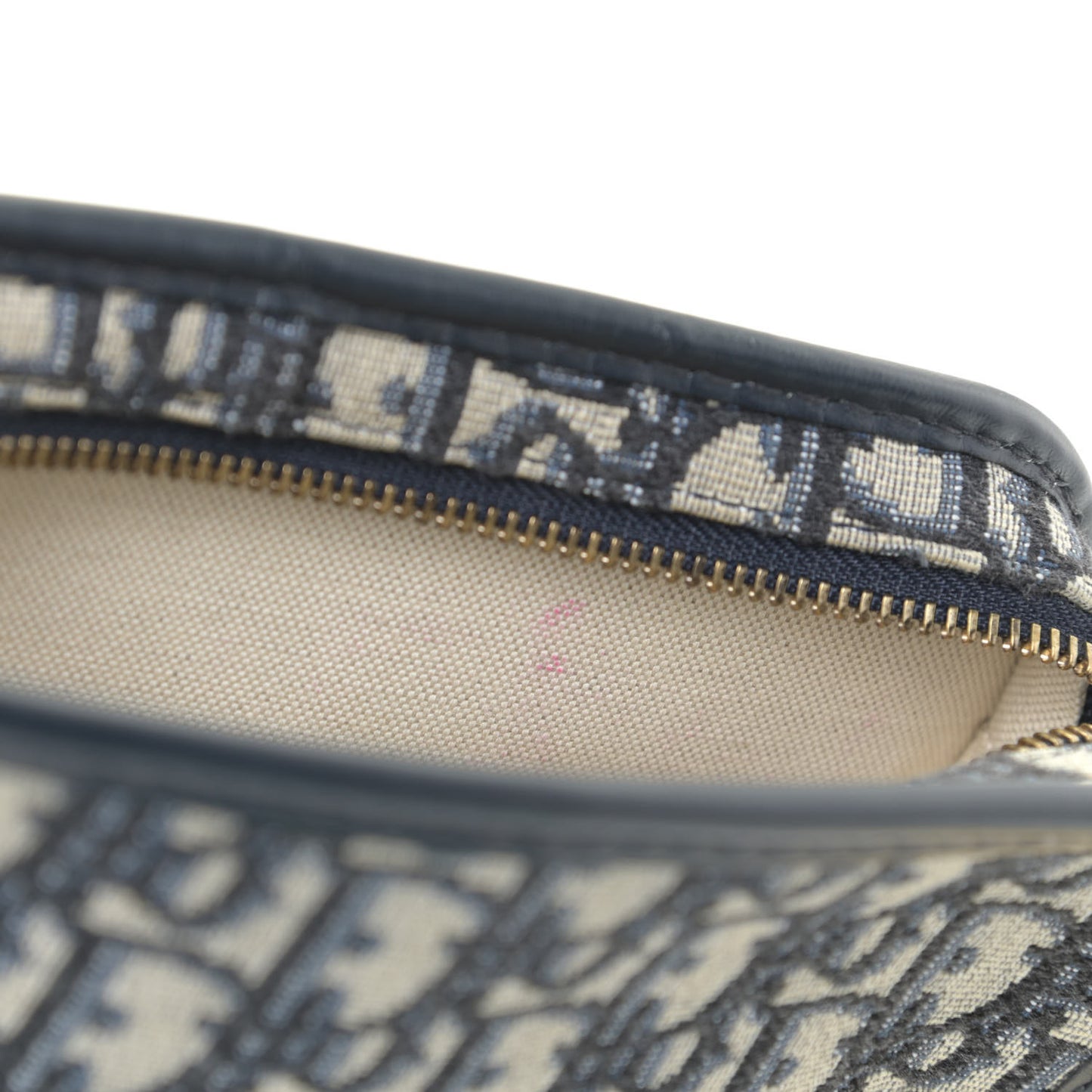 Oblique Diorquake Clutch Blue