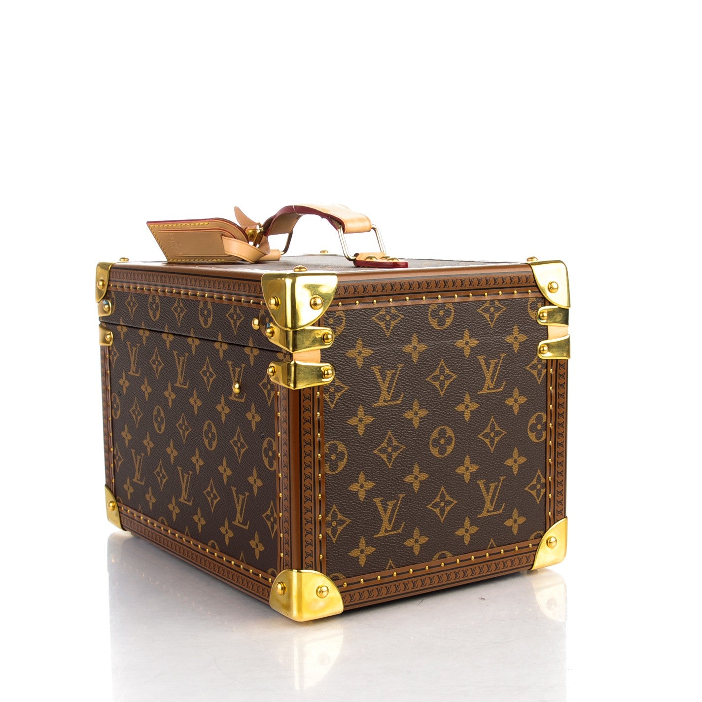 Monogram Boite Flacons Beauty Train Trunk Case