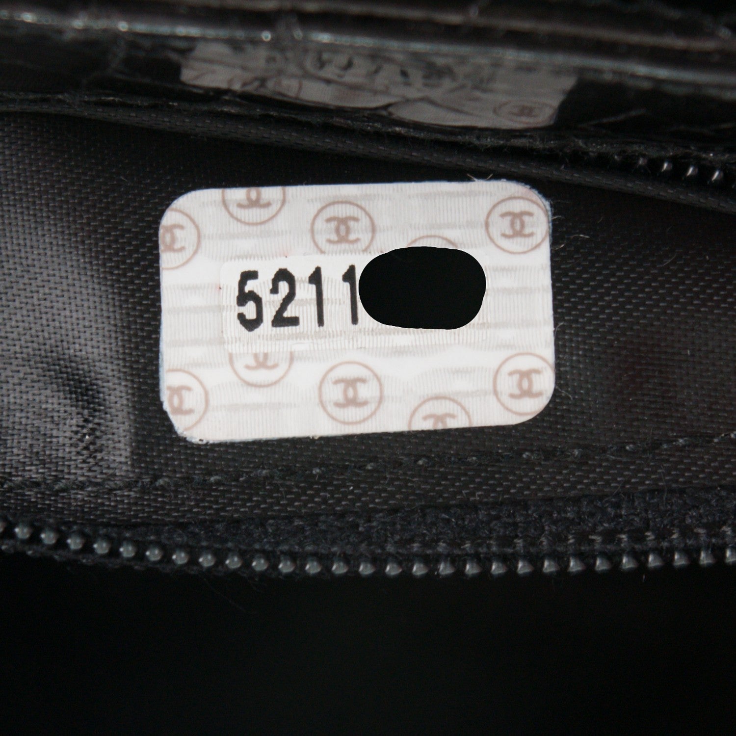 Chanel Alligator Evening Bag Black 8 of 8