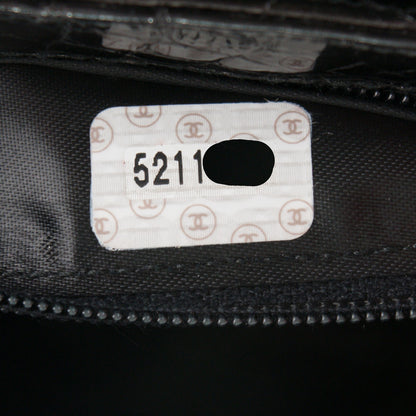 Chanel Alligator Evening Bag Black 8 of 8