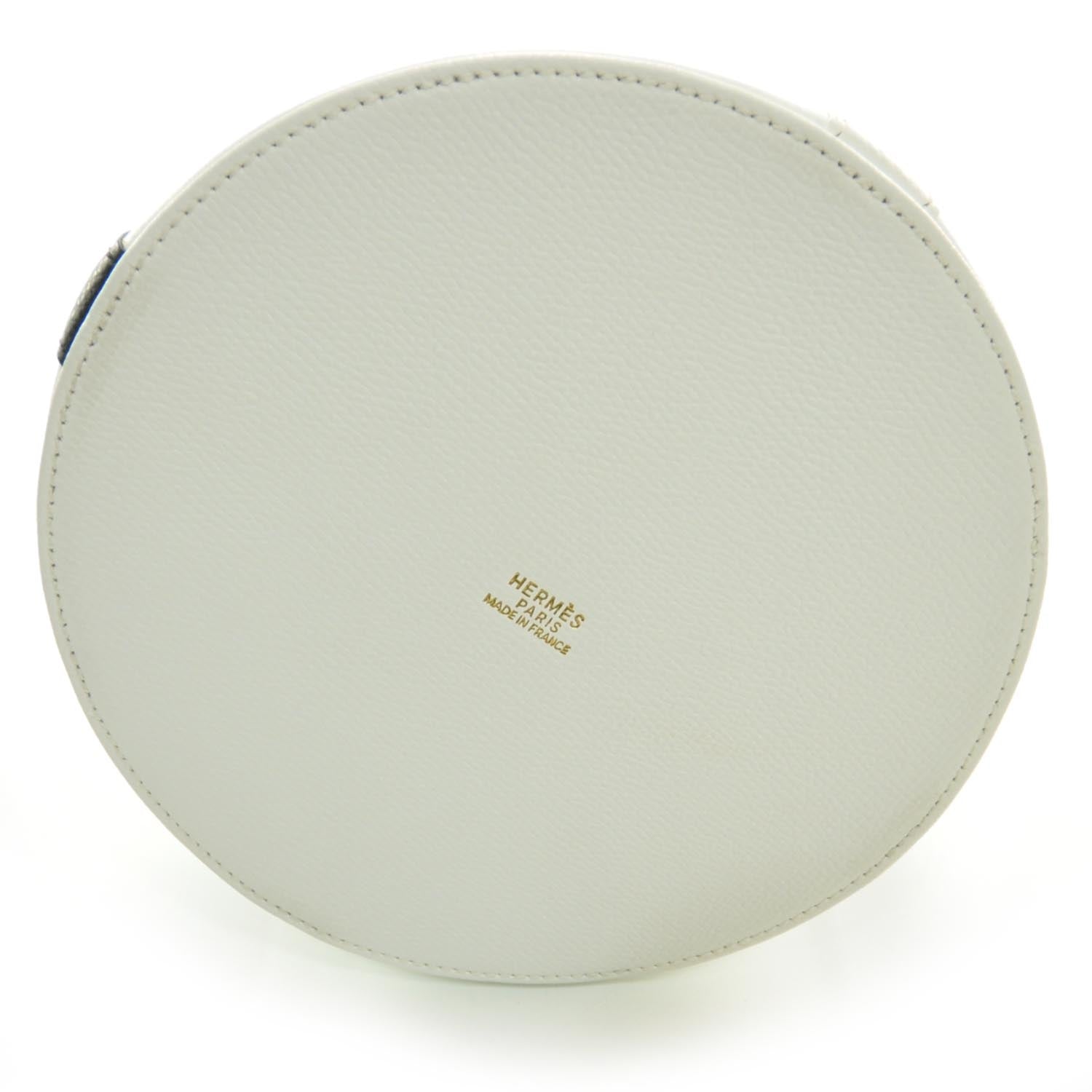 Hermes Courchevel Farming Bag Noir Blanc 4 of 8