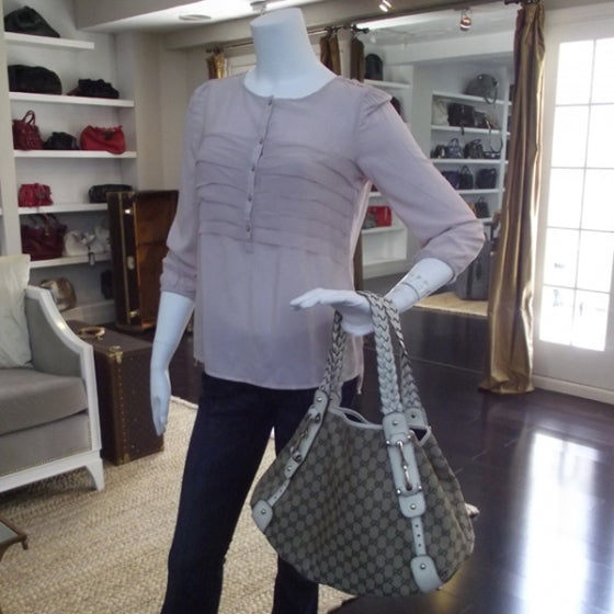 Monogram Pelham Tote Ivory