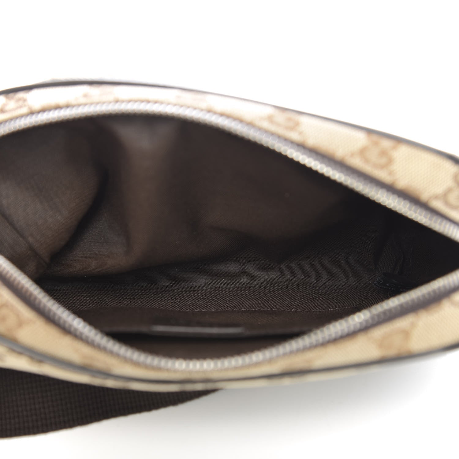 Gucci Monogram Belt Bag Dark Brown 5 of 10