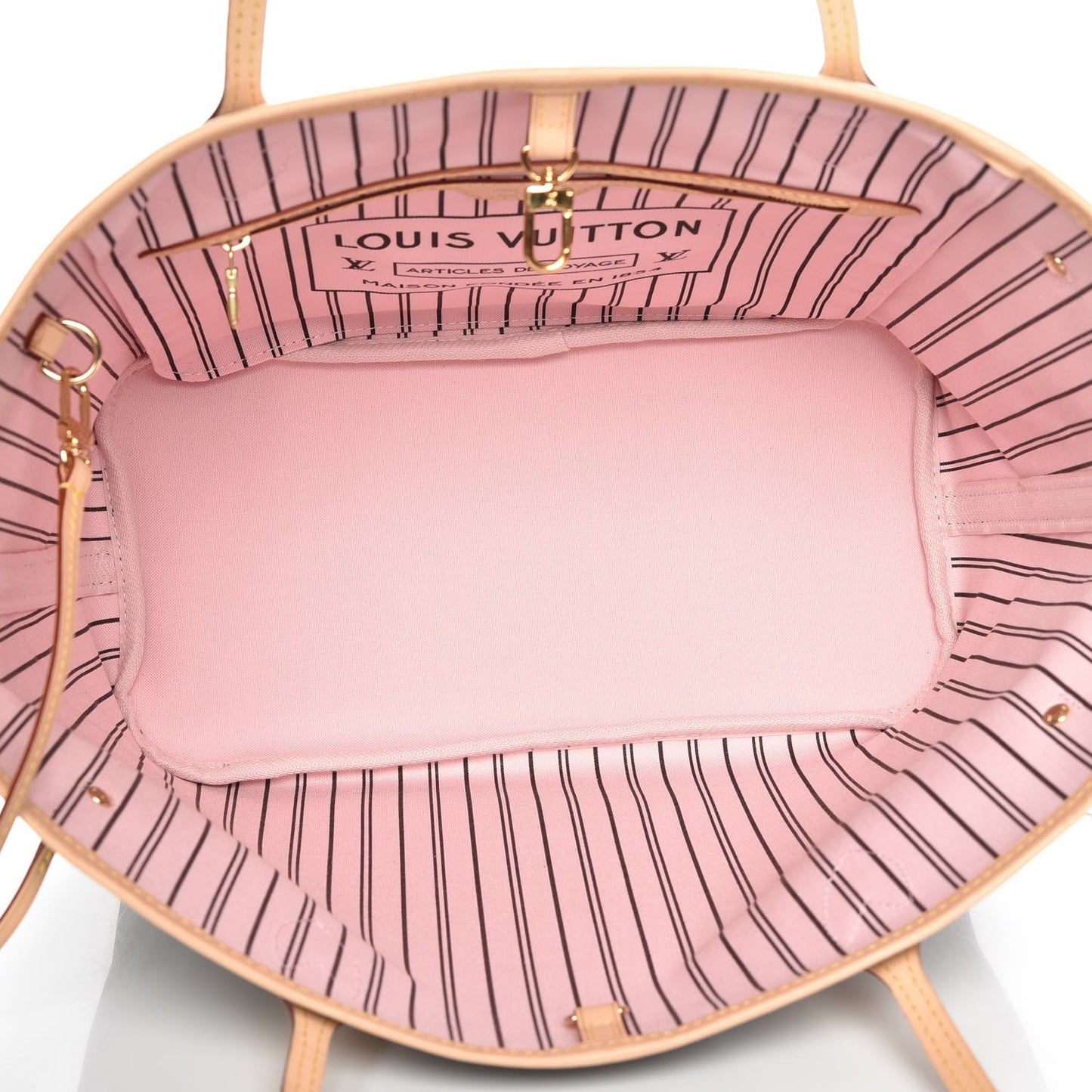 Monogram Neo Neverfull MM Rose Ballerine