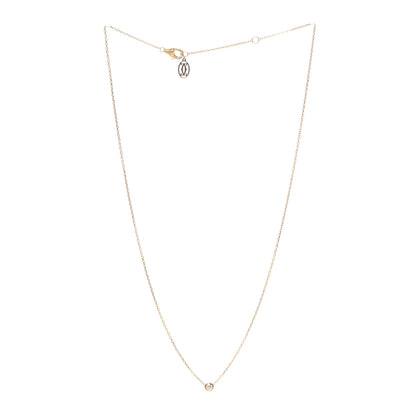 Cartier 18K Yellow Gold Diamond XS D'Amour Pendant Necklace 3 of 5
