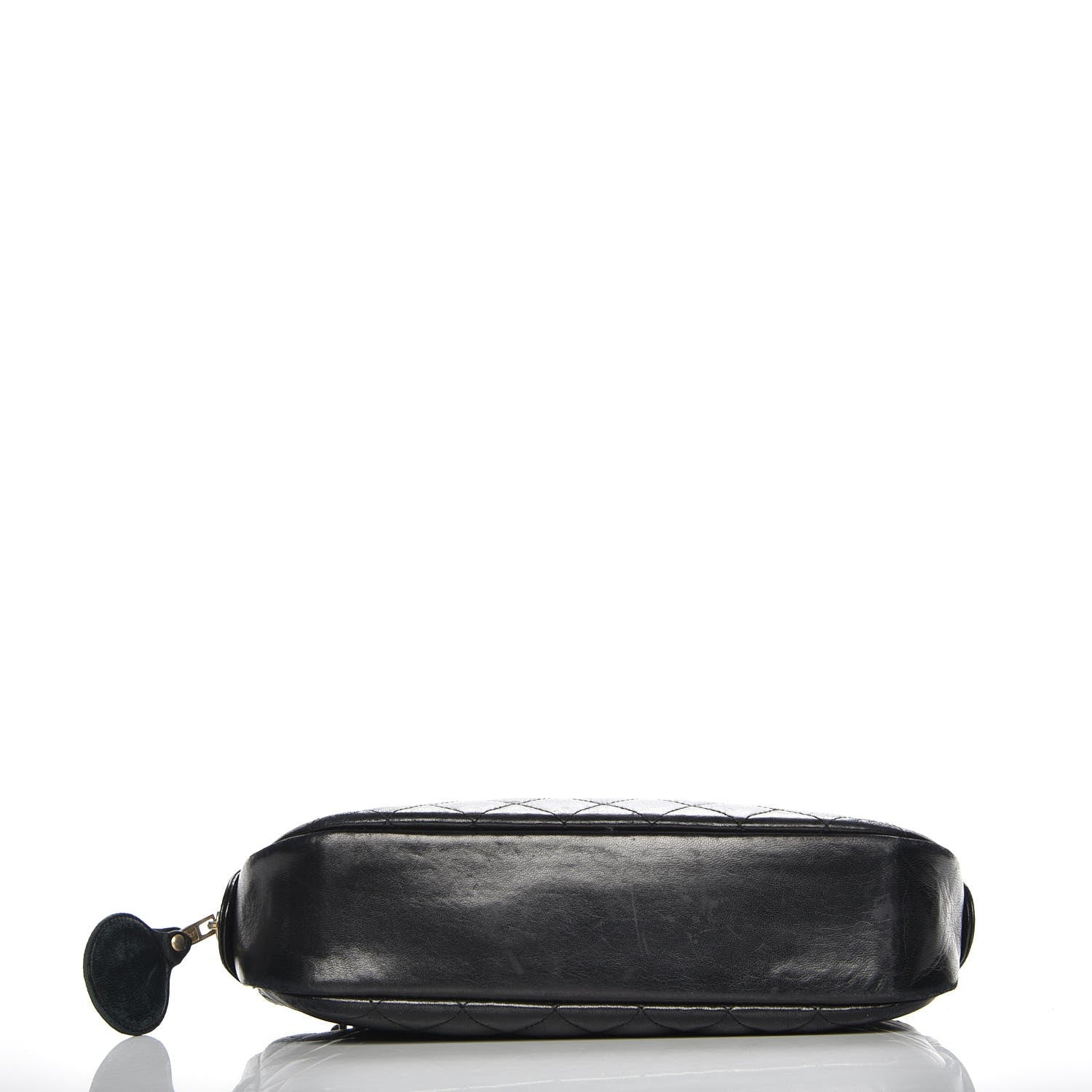 Chanel Lambskin Quilted Camera Case Black 10 of 12
