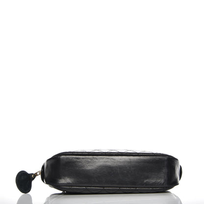 Chanel Lambskin Quilted Camera Case Black 10 of 12